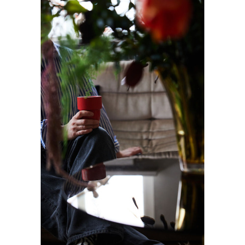 Kubek INKA, czerwony Czerwony 5018434- (6)