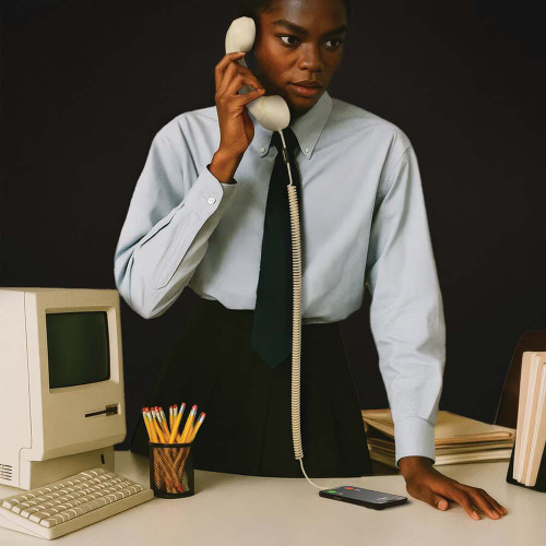 POP Phone Słuchawka Retro SandStone POPP01SS (1)