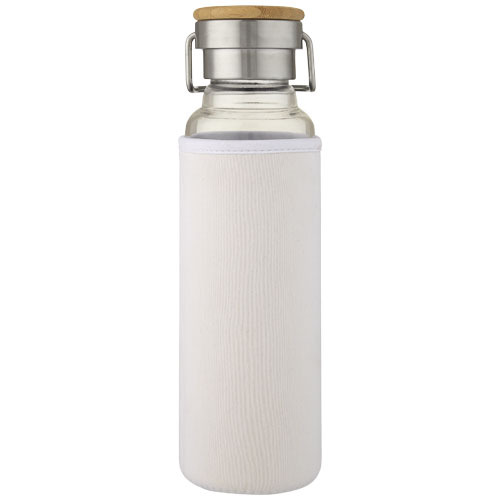 Szklana butelka Thor o pojemności 660 ml z neoprenowym pokrowcem Biały 10069601 (4)