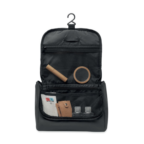 Kosmetyczka wisząca z PU Czarny MO2740-03 (4)