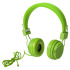 Regulowane słuchawki nauszne Jasnozielony V3590-10  thumbnail