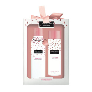 Zestaw kosmetyków Tenderness TREATMENTS Różowy