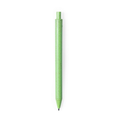 Długopis ze słomy pszenicznej zielony V1994-06 (2)