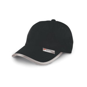 Czapka 6-panelowa Niski Profil Nylon Odblaskowa