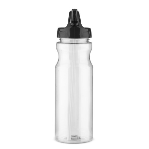 Bidon ze słomką TRANCE 700 ml Czarny 16216-02 (2)