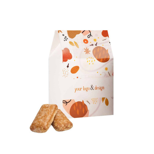 Toruńskie pierniki - pierniki z logo w torebce mini Wielokolorwy S0516 