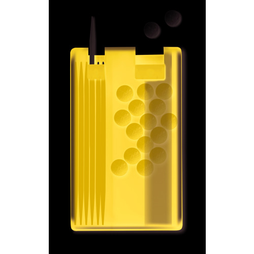 Miętówki i wykałaczki w opakow Przezroczysty niebieski MO8836-23 (1)