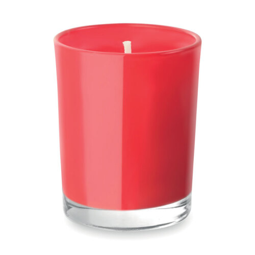 Mała szklana świeca czerwony MO9030-05 (2)