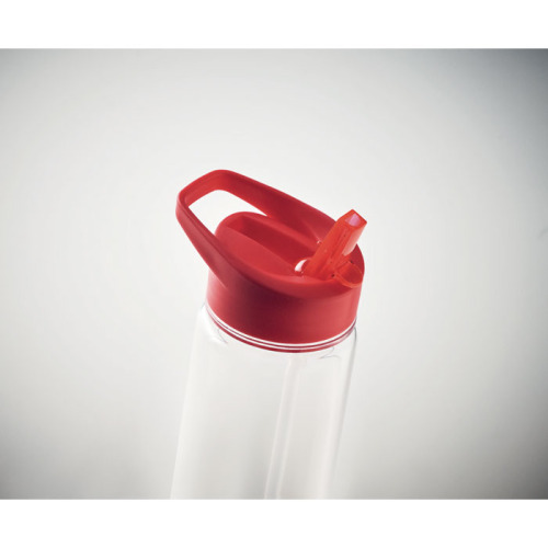 RPET butelka 650ml PP flip lid czerwony MO6467-05 (5)