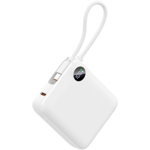 Power Bank 10000 mAh Fast Charge 22,5 W Biały