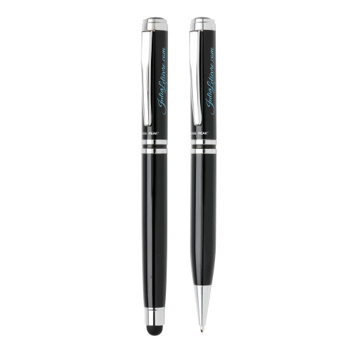Zestaw piśmienny Swiss Peak Czarny P610.430 (9)