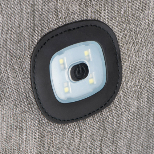 Plecak na laptopa z lampką LED SANDRO Szary 6324707 (6)