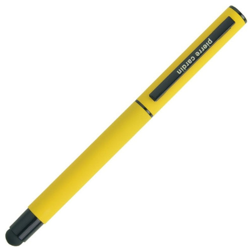 Pióro kulkowe touch pen soft touch CELEBRATION Pierre Cardin żółty B0300600IP308 (2)