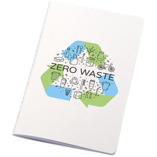 Notatnik Fabia z okładką z gniecionego papieru Biały 10774901 (1)