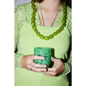 MESSY SZKLANKA 2-PACK, ZIELONY