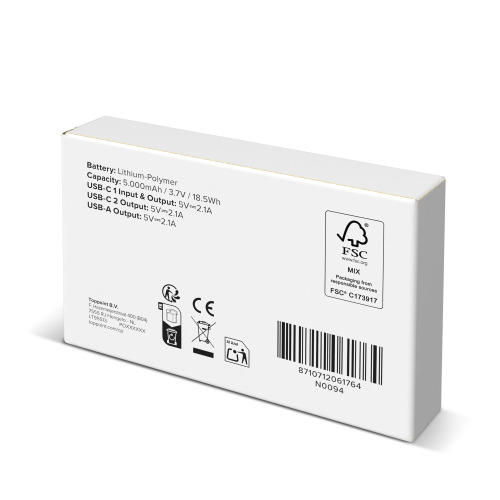 Powerbank Bamboo 5000 mAh Naturalny LT95513-N0094 (3)
