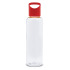 Butelka Loop transparent R-PET 600ml Transparentny / czerwony LT98744-N0421 (1) thumbnail