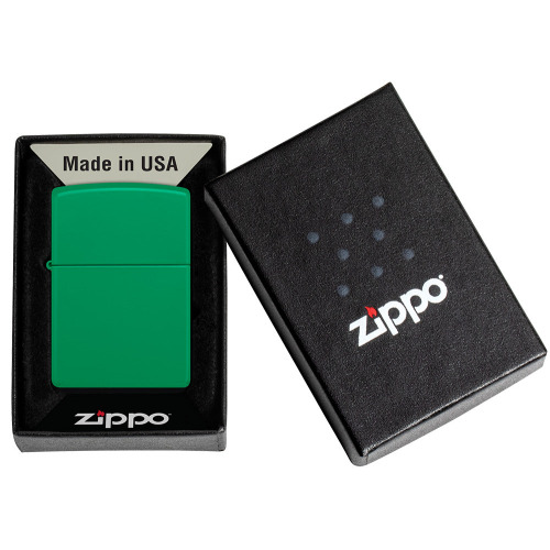 Zapalniczka Zippo Classic Grass Green Matte ZIP60006607 (3)