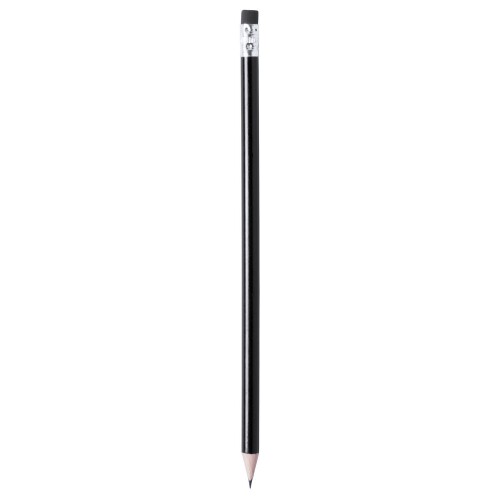 Ołówek, gumka czarny V1838-03 