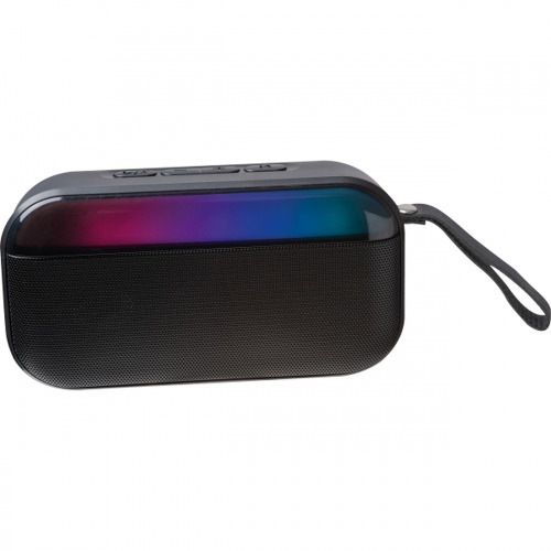 Głośnik bluetooth podświetlany LED MIRELA Czarny 3524303 (1)