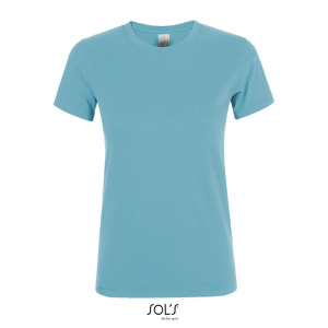 REGENT Damski T-Shirt 150g Atoll blue