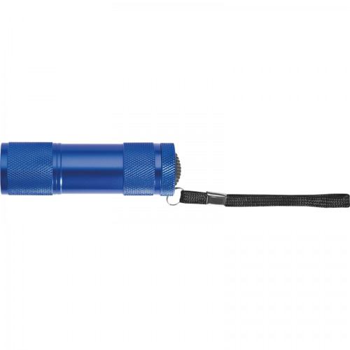 Latarka metalowa 9 LED DUNCAN Niebieski 8875704 (5)