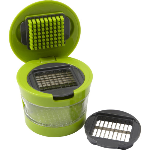 Krajalnica do czosnku z tarką Jasnozielony V7904-10 (1)