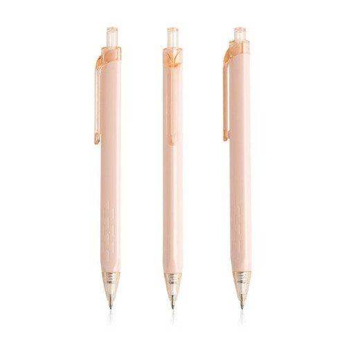 Plastikowy trójkątny długopis / Triplast Light Pink IP13159258 (1)