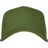 Czapka z daszkiem bawełniana 5 paneli 290 g/m2 AXEL Khaki 5391819 (3) thumbnail