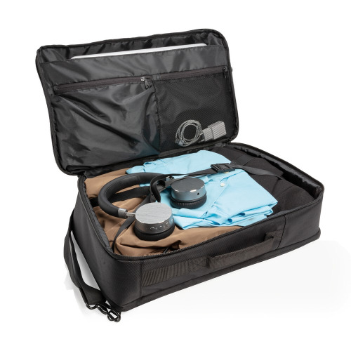 Plecak na laptopa 15,6" Swiss Peak, ochrona RFID Czarny P762.581 (1)