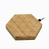 Ładowarka indukcyjna Slim Hexagon drewniany - dąb BWD06722  thumbnail