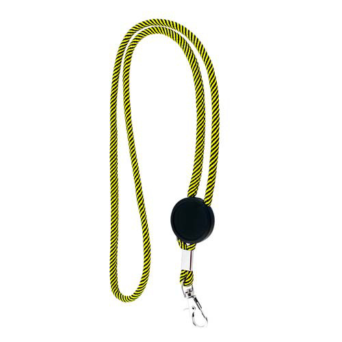 Regulowana smycz z karabińczykiem TAG Żółty T14079808 