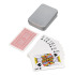 Karty do gry w blaszanym pudełku Srebrny / czerwony LT90790-N0521 (1) thumbnail