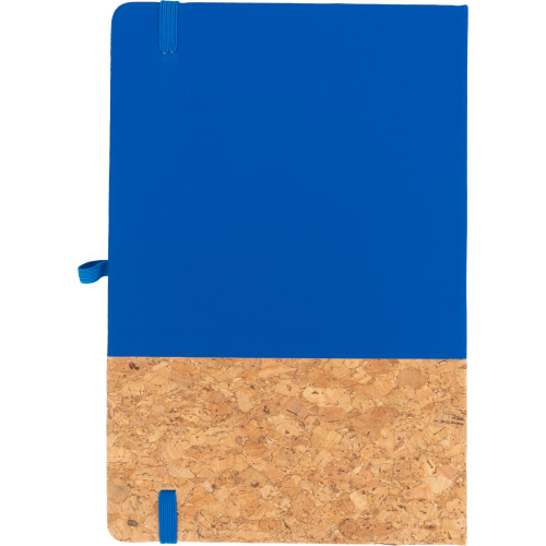 Notes A5 z elementami z korka NANTES Niebieski 139504 (4)