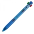 Długopis plastikowy 4w1 NEAPEL niebieski 078904  thumbnail