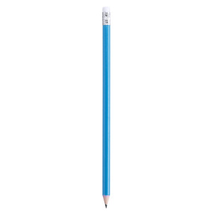Ołówek z gumką niebieski