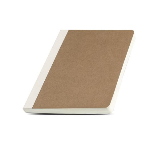 Notatnik A5 z okładką z tektury naturalnej / Eco-flora Granatowy IP25059465 (2)