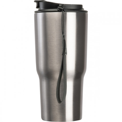 Kubek termiczny 550 ml ze stali z recyklingu DANA Szary 8523907 (4)