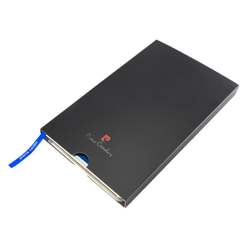 Notes Pierre Cardin Highscribe A5 z metalowymi krawędziami niebieski B9000101IP304 (4)