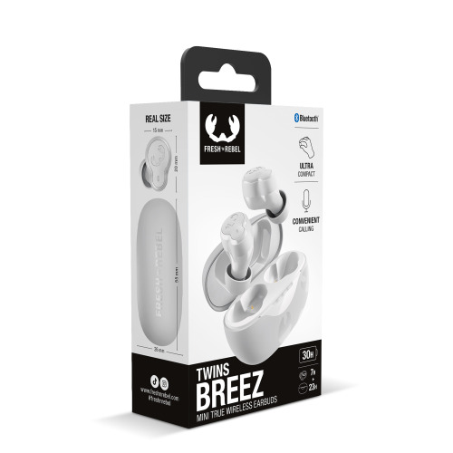 Słuchawki douszne Fresh 'n Rebel Twins Breez True Wireless Jasnoszary LT49738-N0062 (6)