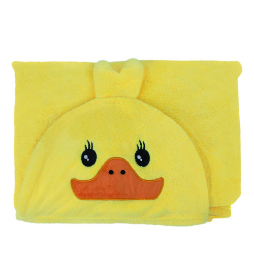 Ręcznik "zwierzątko", rozmiar dziecięcy | Simon żółty V7298-08 (1)
