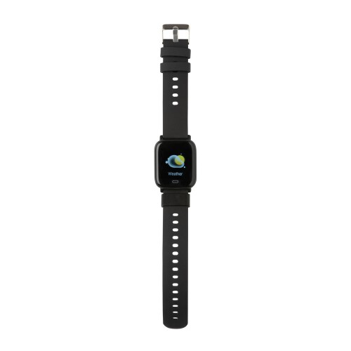 Monitor aktywności Fit Watch, TPE z recyklingu czarny P330.891 (8)