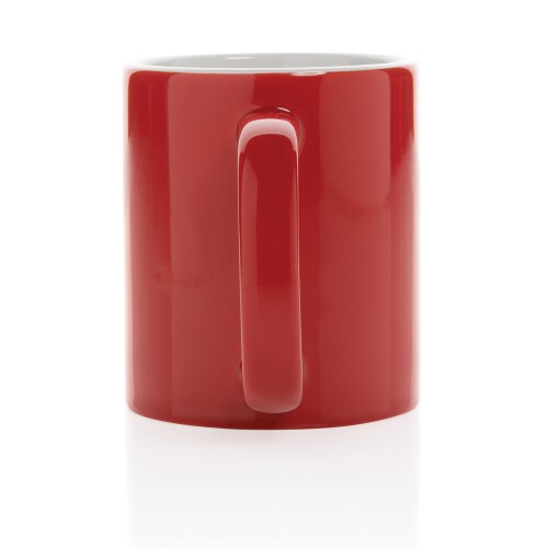 Kubek ceramiczny 350 ml czerwony P434.014 (2)