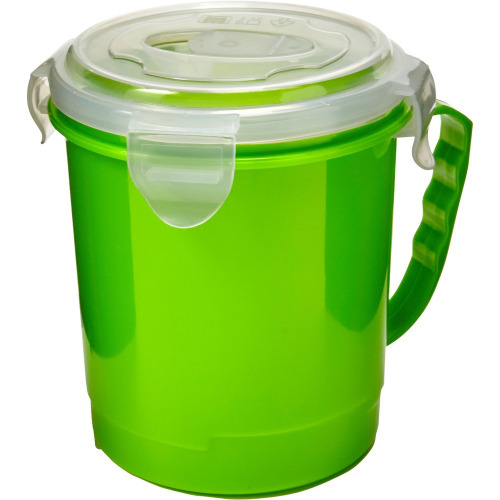 Kubek do mikrofalówki 720 ml Jasnozielony V9899-10 (1)