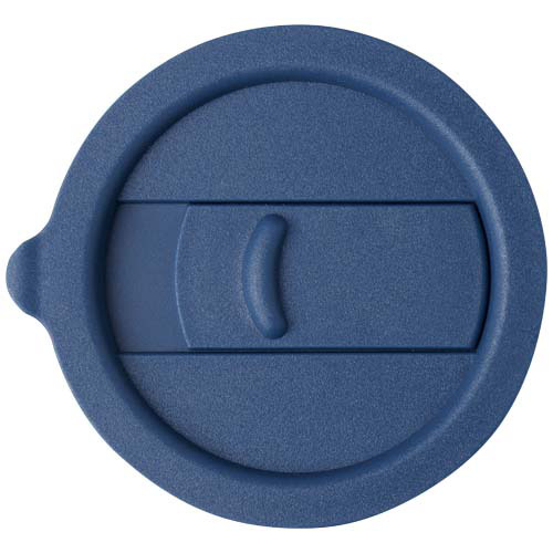 Java kubek ceramiczny z silikonową osłoną i plastikową pokrywką 330 ml Niebieski 10080852 (4)