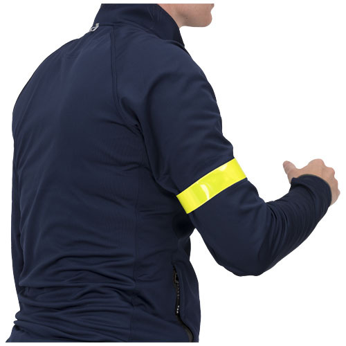 RFX™ reflective odblaskowa opaska zatrzaskowa z PVC o długości 34 cm Neonowy żółty 1PR00106 