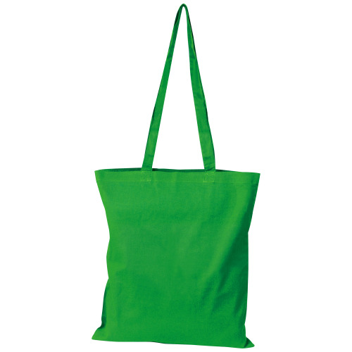 Torba bawełniana z długim uchem Zielony X6088009 