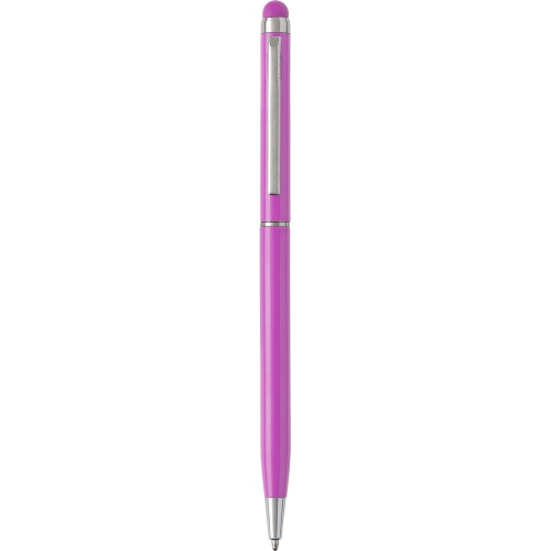 Długopis, touch pen różowy V3183-21 