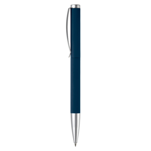 Metalowy długopis Modena miękki dotyk Ciemnoniebieski LT87762-N0010 (2)