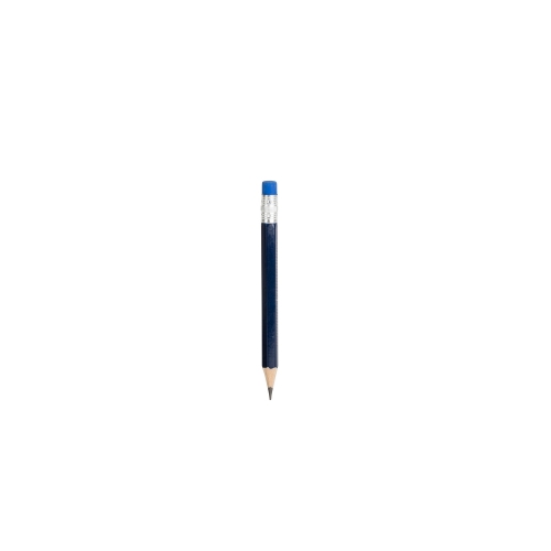 Mini ołówek, gumka granatowy V1697-04 